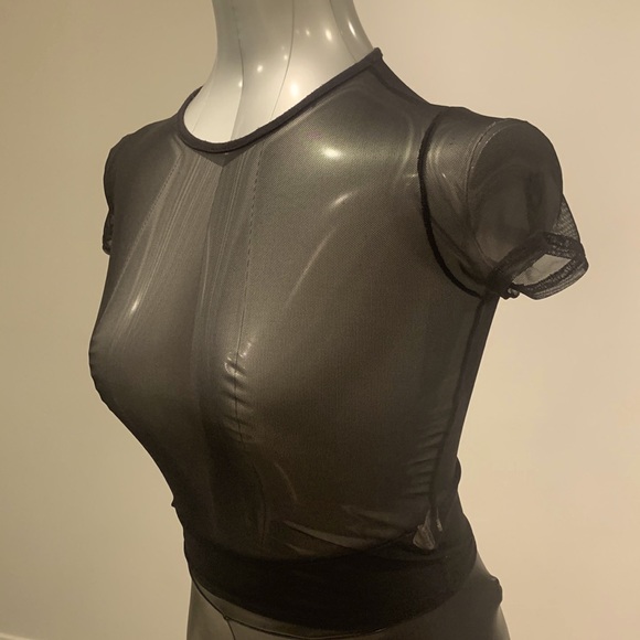Pretty Little Thing Mesh Top - Picture 1 of 8